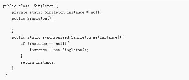 Java单例设计模式之单例模式